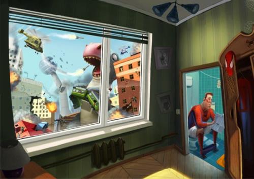 描写考场紧张氛围的句子