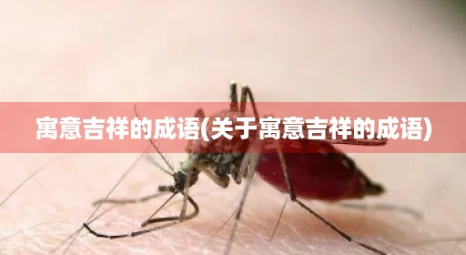 寓意吉祥的成语(关于寓意吉祥的成语) 寓意吉祥的成语(关于寓意吉祥的成语)