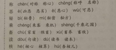 ​称的多音字（称可以如何组词）