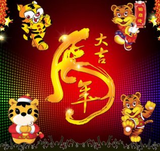 ​虎的谐音四字吉祥语